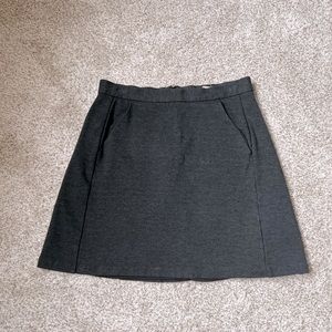 Anthro Hutch Dark Grey Skirt